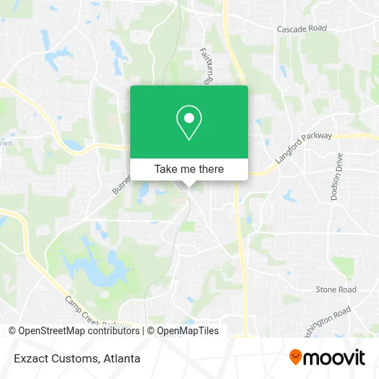 Exzact Customs map