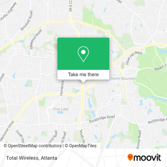 Total Wireless map
