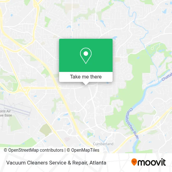 Vacuum Cleaners Service & Repair map