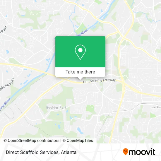 Direct Scaffold Services map