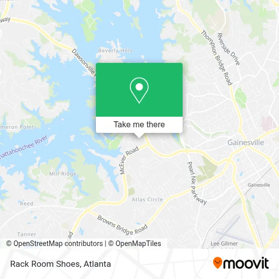Rack Room Shoes map
