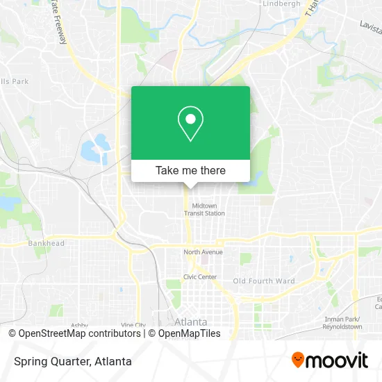 Spring Quarter map