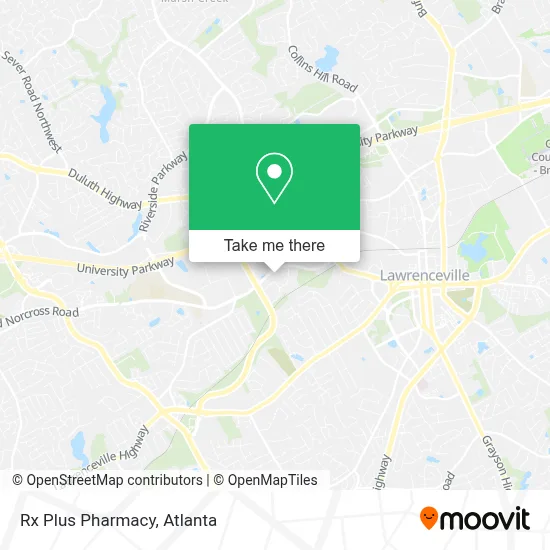 Rx Plus Pharmacy map