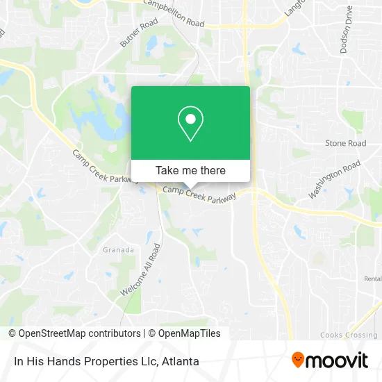 In His Hands Properties Llc map