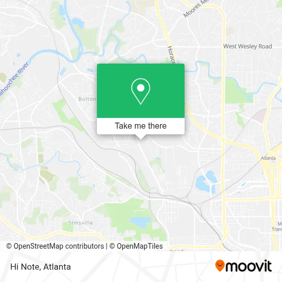 Hi Note map
