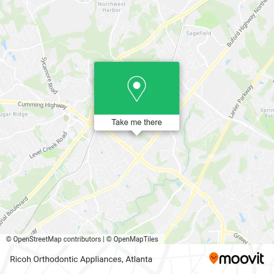 Ricoh Orthodontic Appliances map