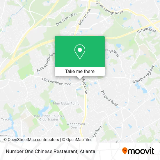 Number One Chinese Restaurant map