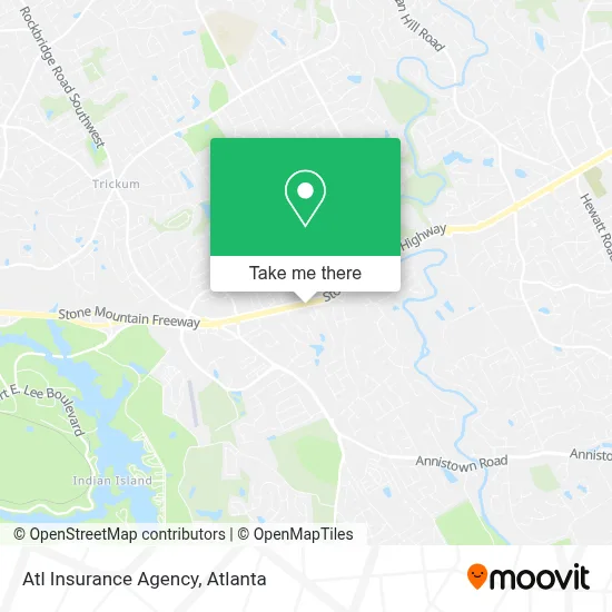Atl Insurance Agency map