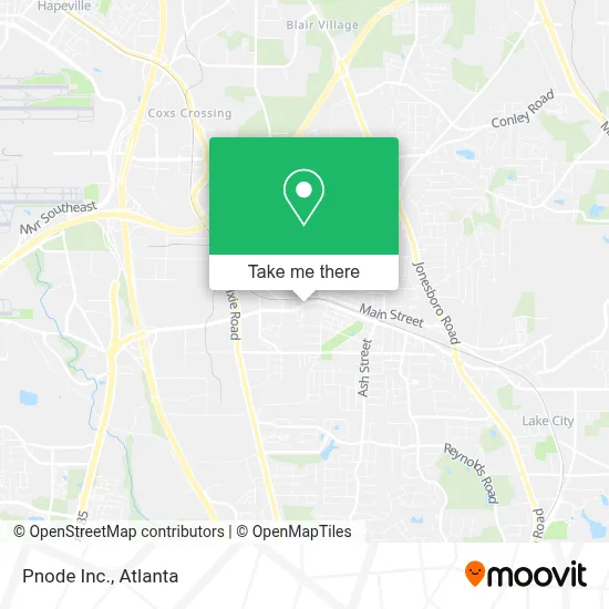 Pnode Inc. map