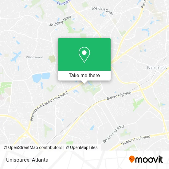 Unisource map