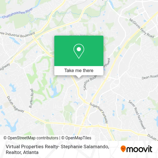 Virtual Properties Realty- Stephanie Salamando, Realtor map
