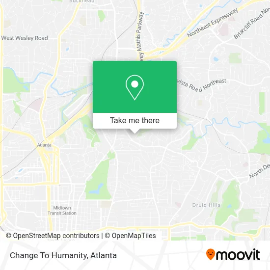 Change To Humanity map