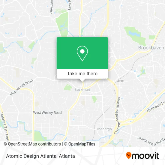Atomic Design Atlanta map