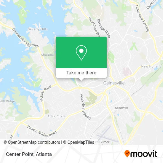 Center Point map