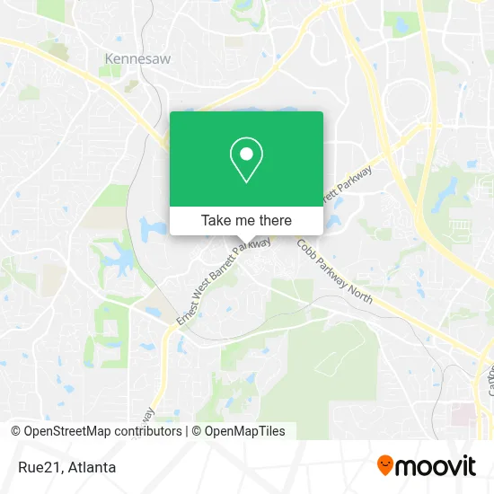 Rue21 map