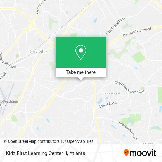 Kidz First Learning Center II map