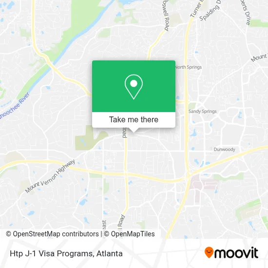 Htp J-1 Visa Programs map