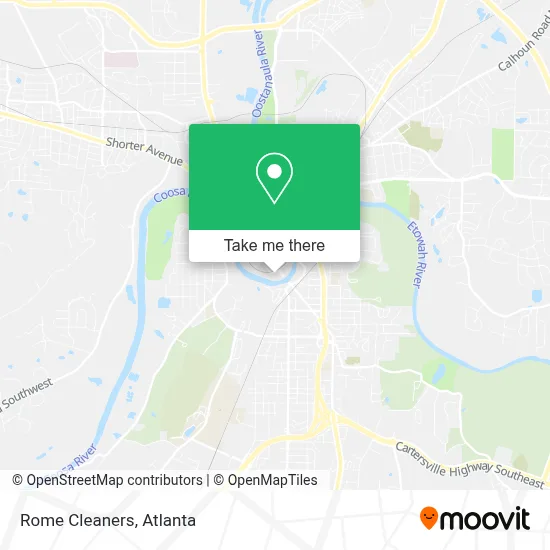 Rome Cleaners map