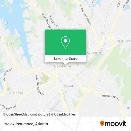 Velox Insurance map
