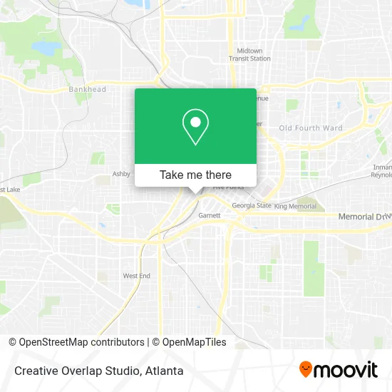 Creative Overlap Studio map