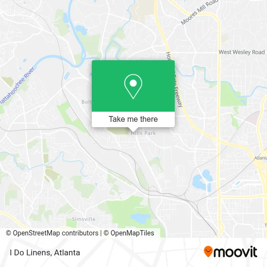 I Do Linens map