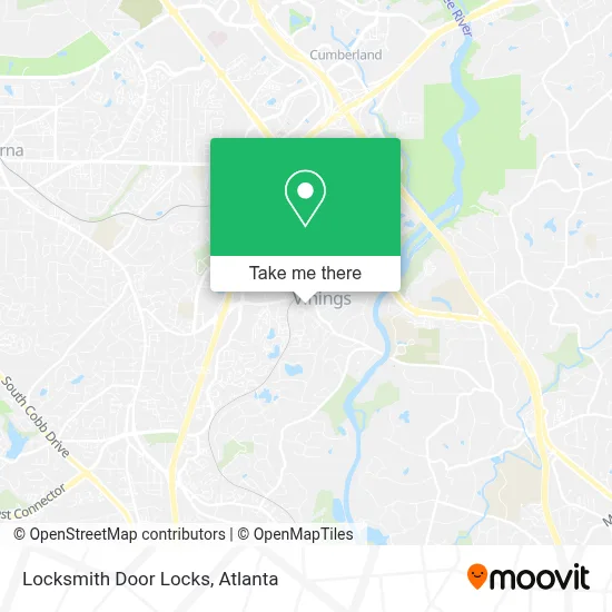 Locksmith Door Locks map