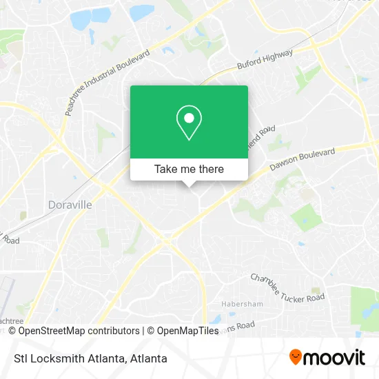 Stl Locksmith Atlanta map