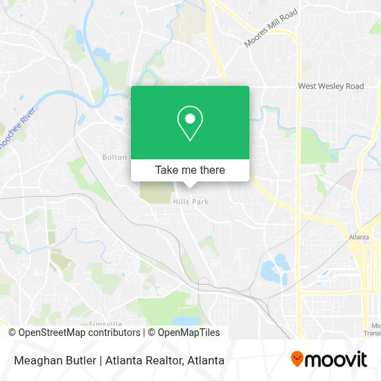 Meaghan Butler | Atlanta Realtor map