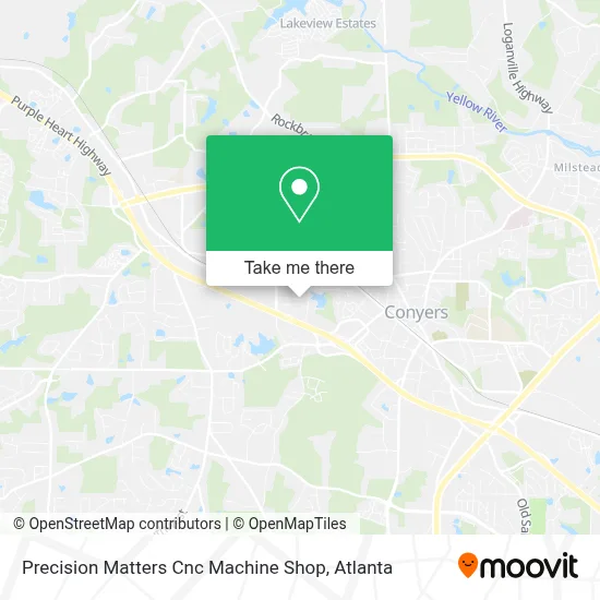 Precision Matters Cnc Machine Shop map