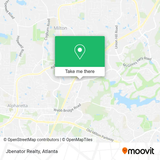 Jbenator Realty map