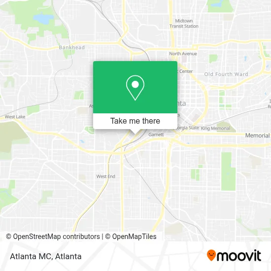 Atlanta MC map