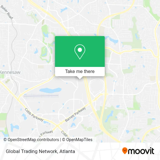 Global Trading Network map