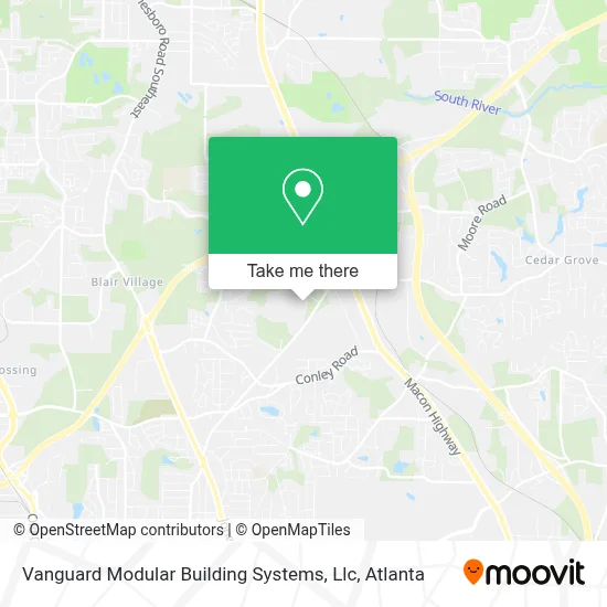 Vanguard Modular Building Systems, Llc map