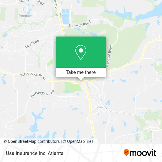 Usa Insurance Inc map