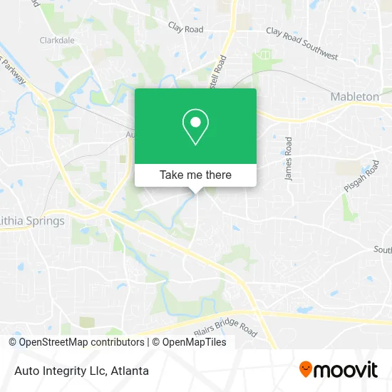 Auto Integrity Llc map