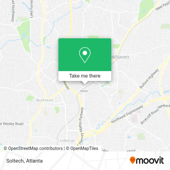 Soltech map
