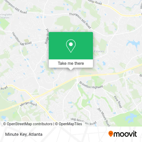 Minute Key map