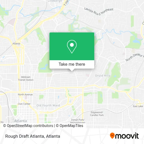 Rough Draft Atlanta map