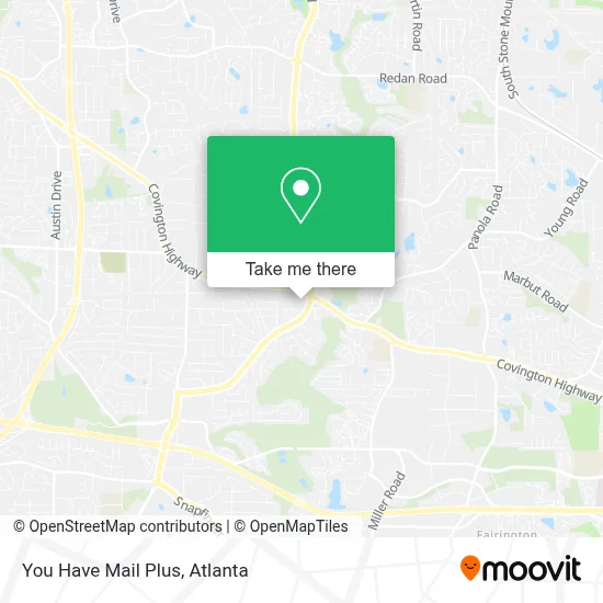 You Have Mail Plus map