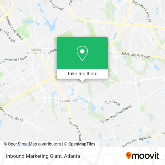Inbound Marketing Giant map