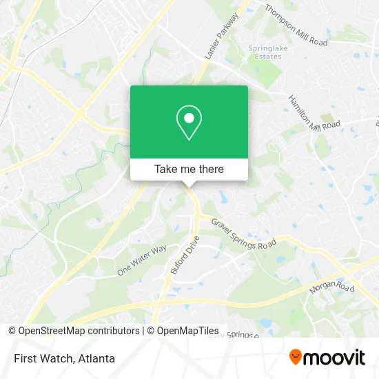 First Watch map