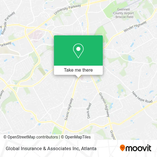 Global Insurance & Associates Inc map