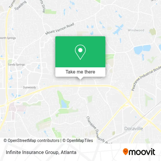 Infinite Insurance Group map