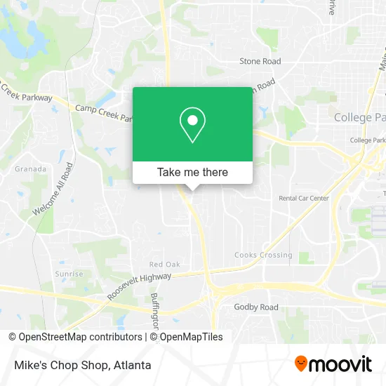 Mike's Chop Shop map