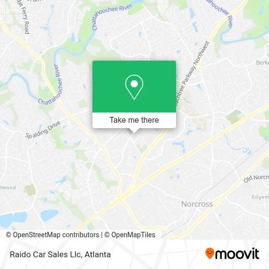 Raido Car Sales Llc map