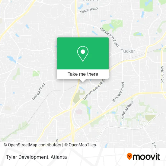 Tyler Development map