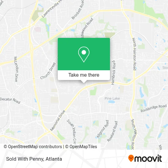 Sold With Penny map