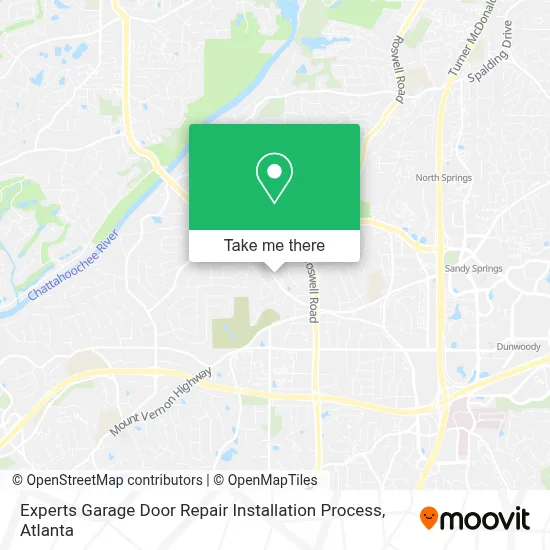 Experts Garage Door Repair Installation Process map