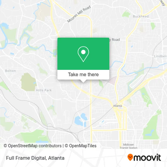 Full Frame Digital map