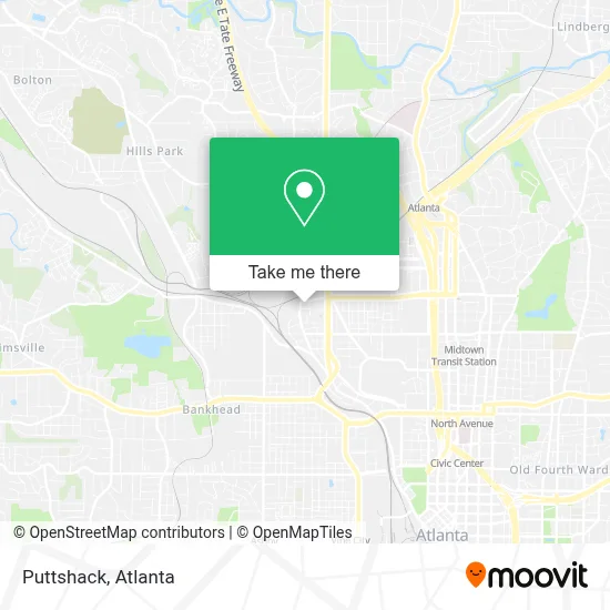 Puttshack map
